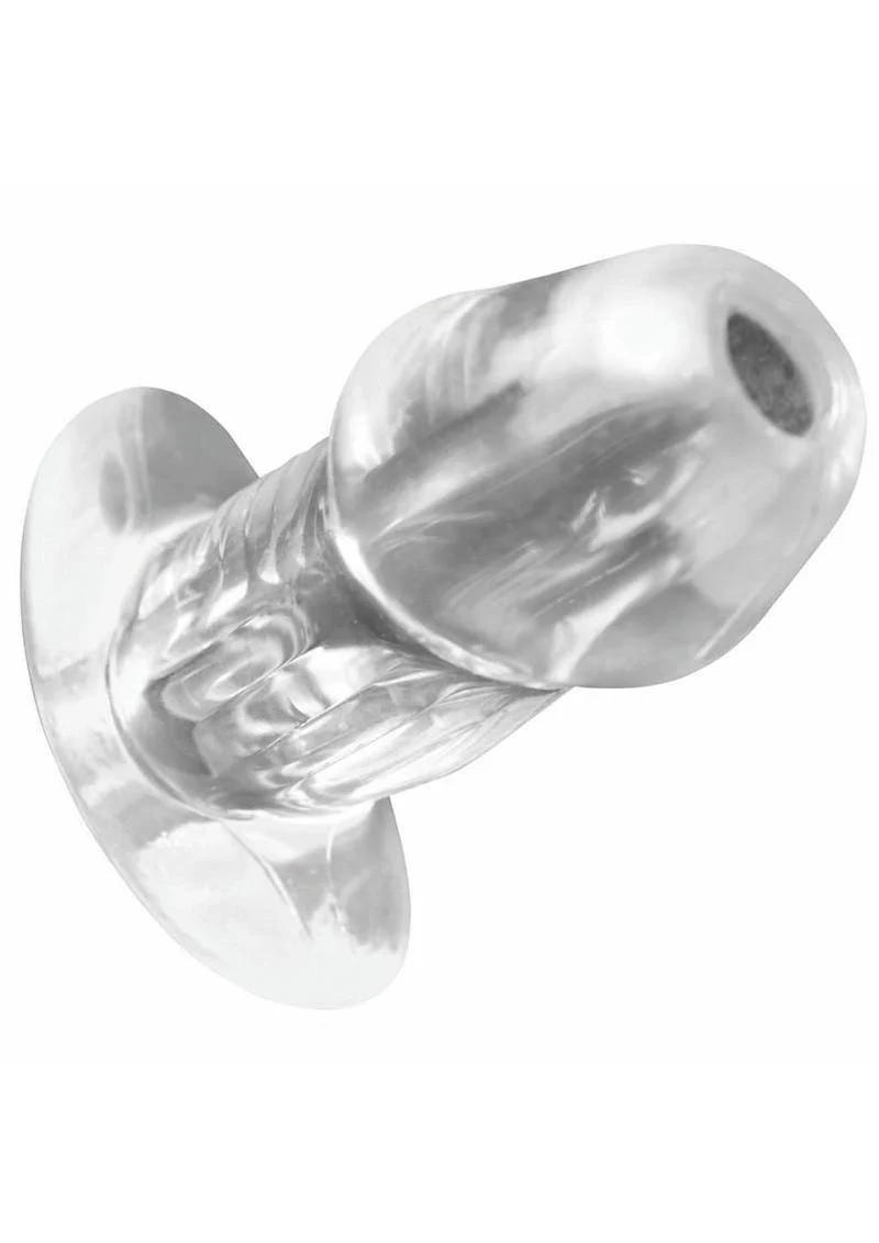 Dicked Clear Hollow Anal Plug - Image 5