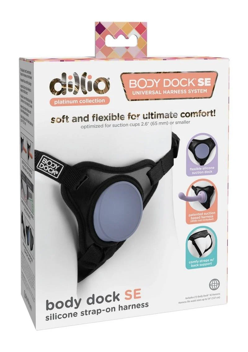 Dillio Body Dock SE Silicone Strap-On Harness Comfortable Fit - Image 4