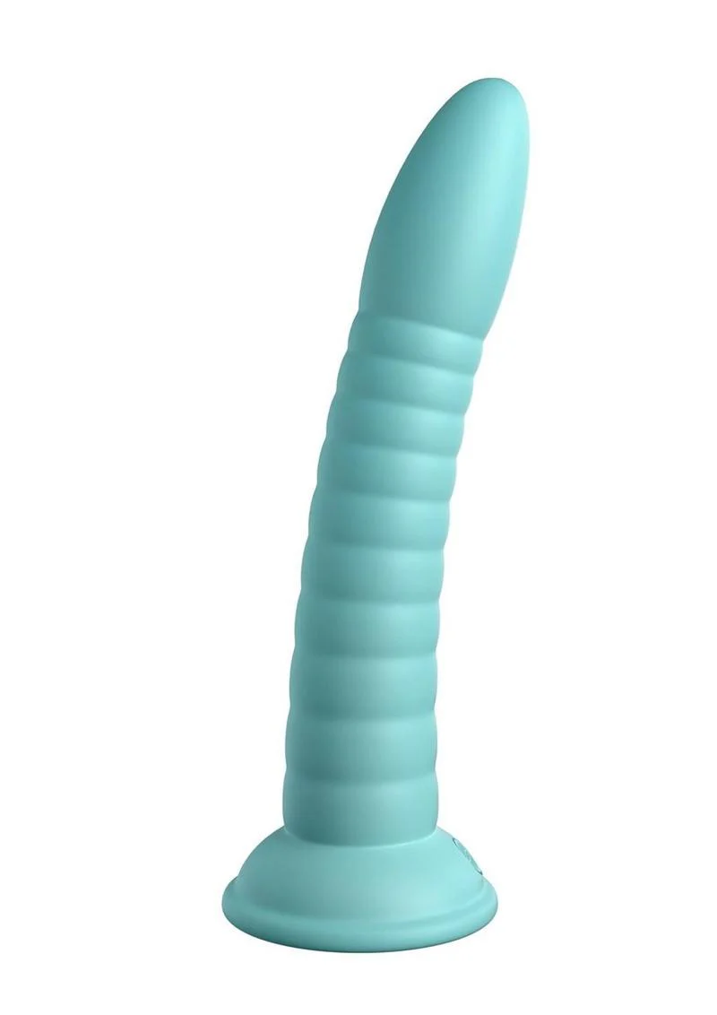 Dillio Platinum Wild Thing Ribbed Silicone Dildo - Image 3