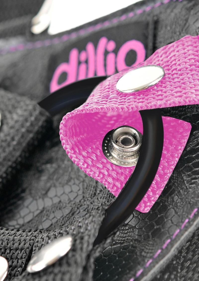 Dillio Strap-On Suspender Harness Dildo Set - Image 3