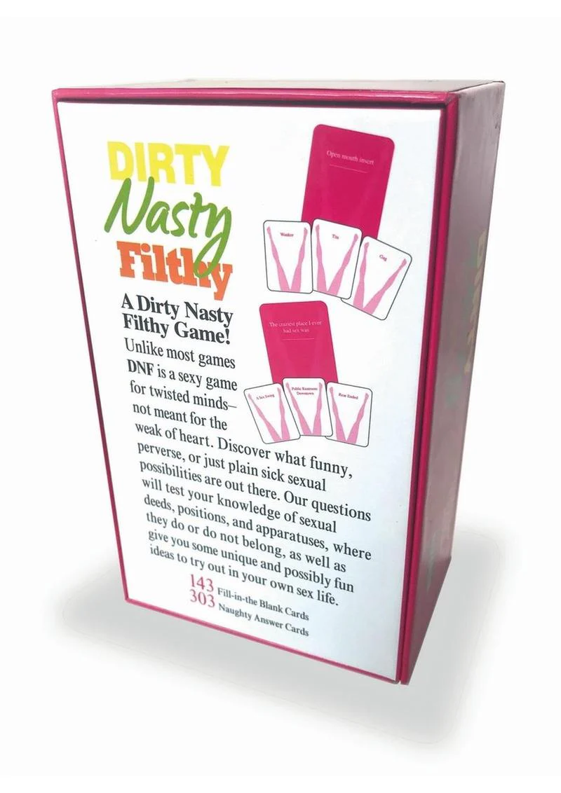 Dirty Nasty Filthy Card Game A Sexy Game for Twisted Minds - Image 3