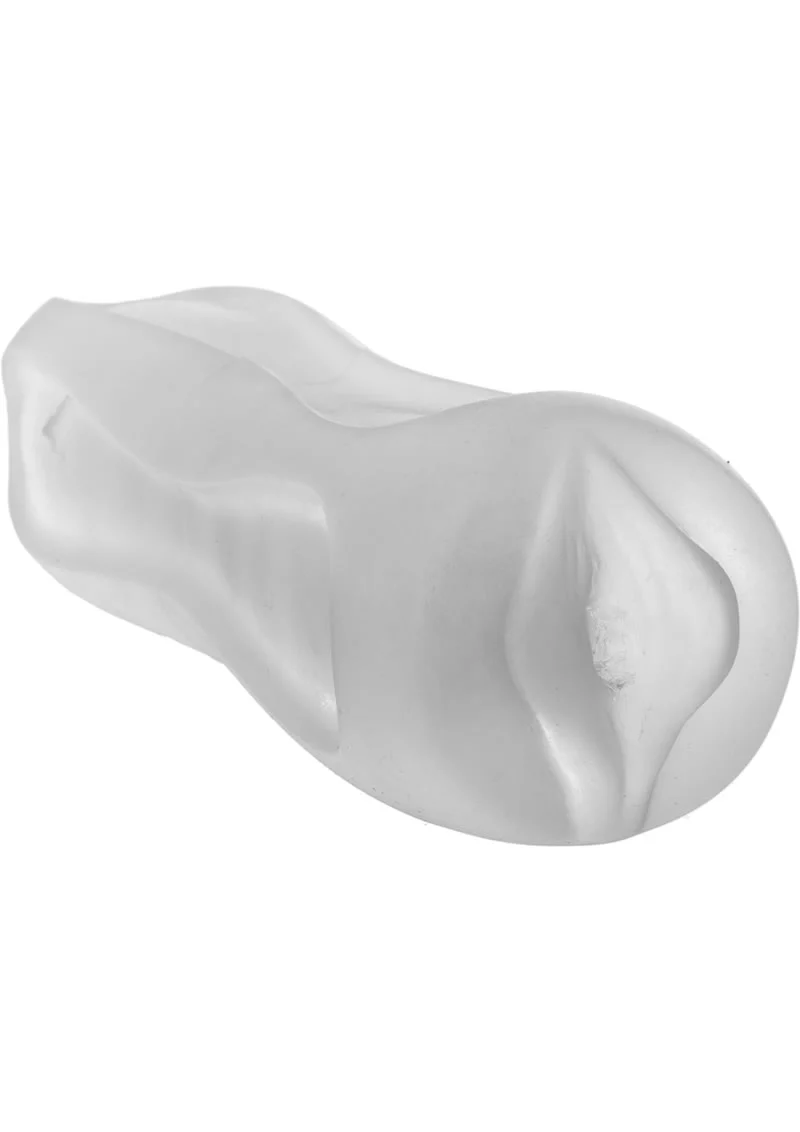 Doc Johnson Balls Deep UltraSkyn Masturbator Frosted Pussy