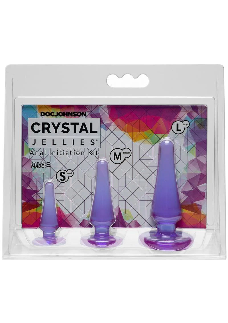 Doc Johnson Crystal Jellies Anal Initiation Kit - Image 5