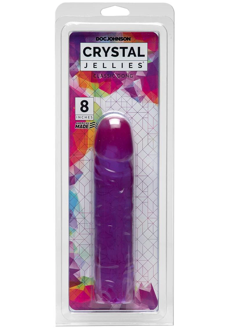 Doc Johnson Crystal Jellies Classic Dong - Image 7