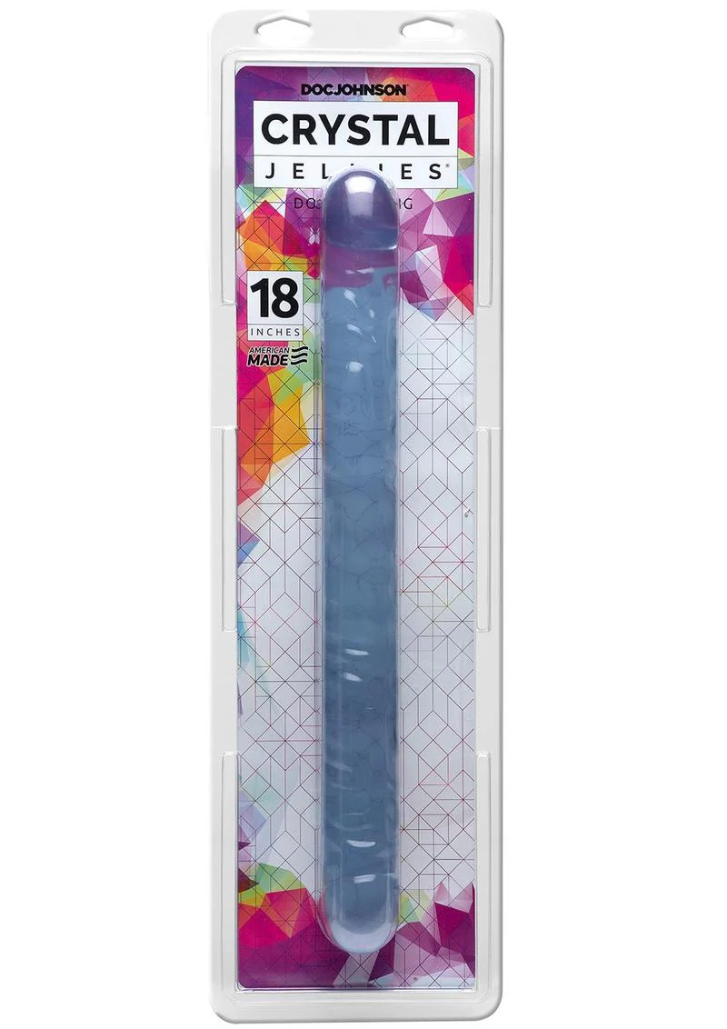 Doc Johnson Crystal Jellies Double Dildo - Image 4