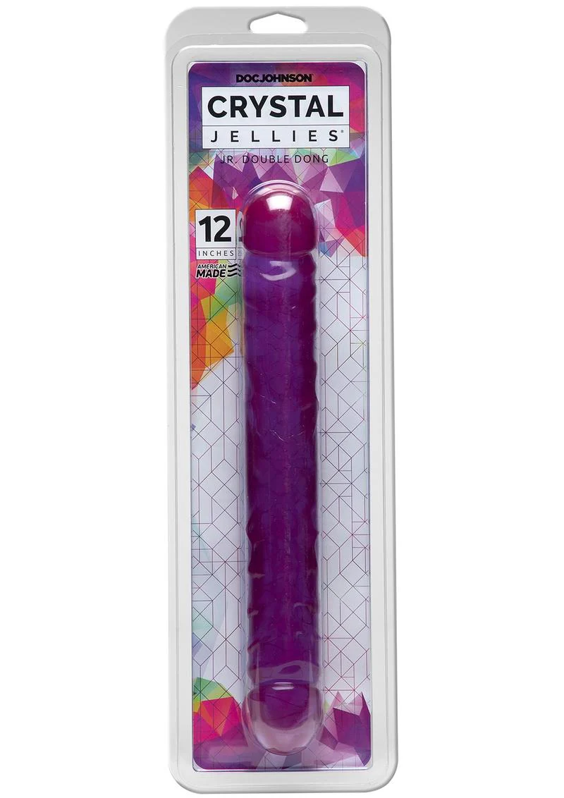 Doc Johnson Crystal Jellies Double Dong - Image 4