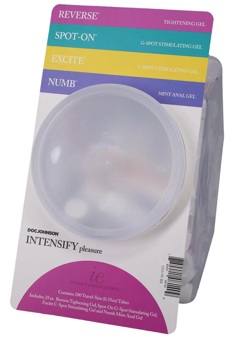 Doc Johnson Intensify Pleasure Travel Size Creams - Image 2