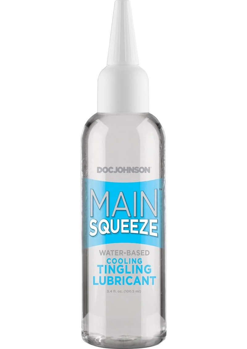 Doc Johnson Main Squeeze Cooling And Tingling Lubricant