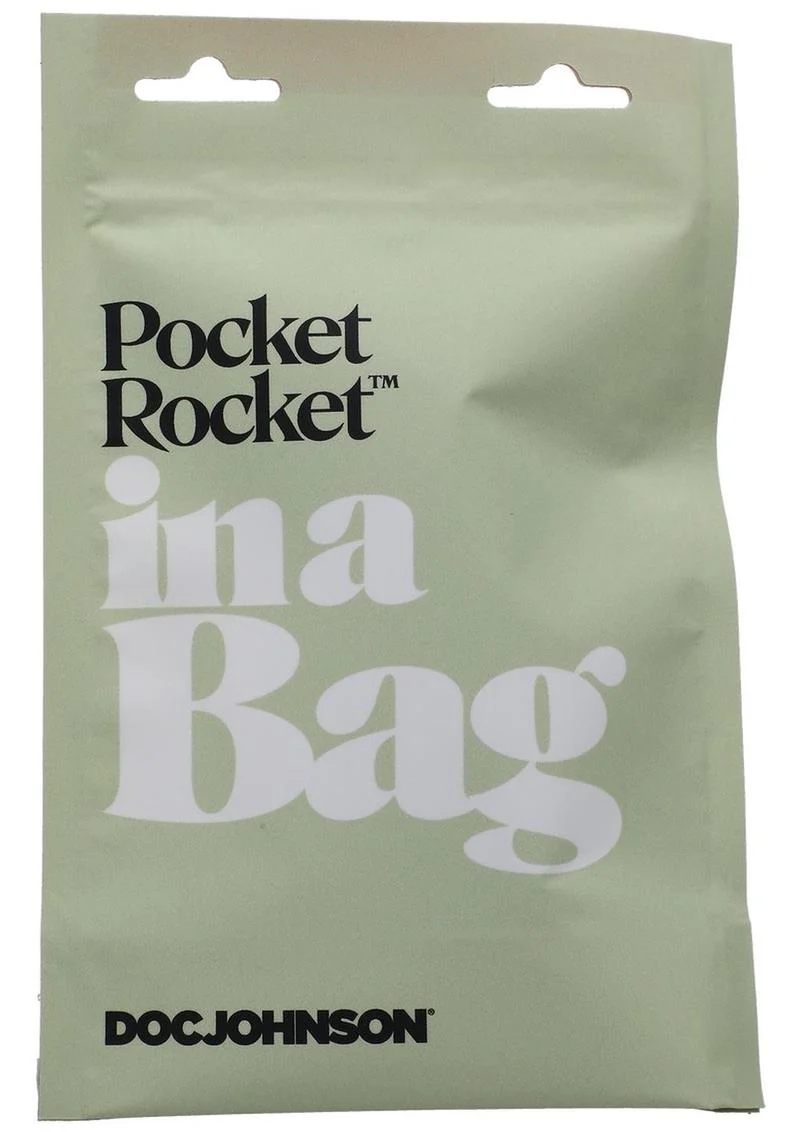 Doc Johnson Pocket Rocket In A Bag Vibrator - Image 3