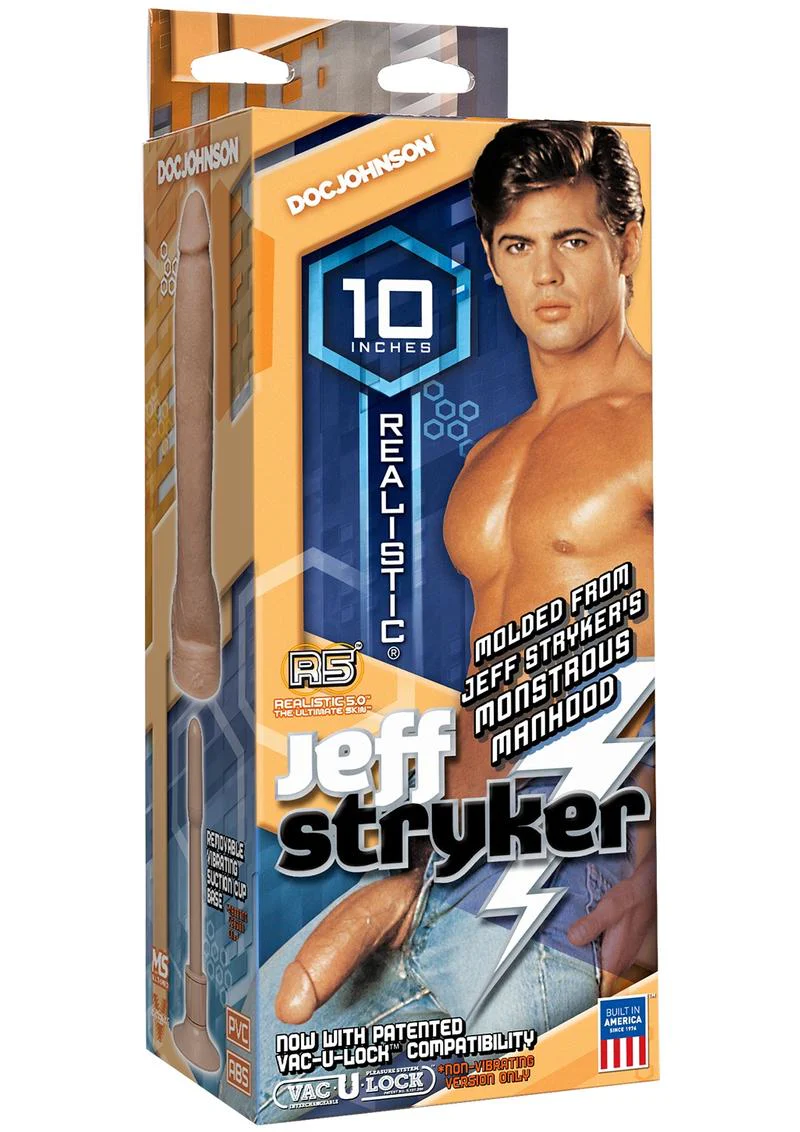 Doc Johnson Signature Cocks Jeff Stryker 10 Inch Dildo with Vac-U-Lock - Image 6