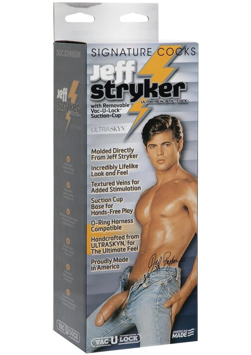 Doc Johnson Signature Cocks Jeff Stryker 10 Inch Dildo with Vac-U-Lock - Image 7