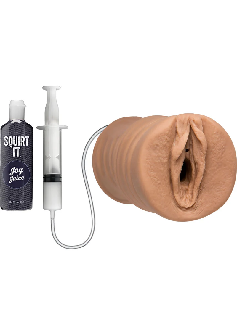Doc Johnson Squirt It Ultraskyn Squirting Pussy Masturbator
