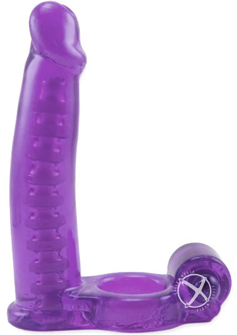 Double Penetrator Vibrating Cock Ring - Image 2