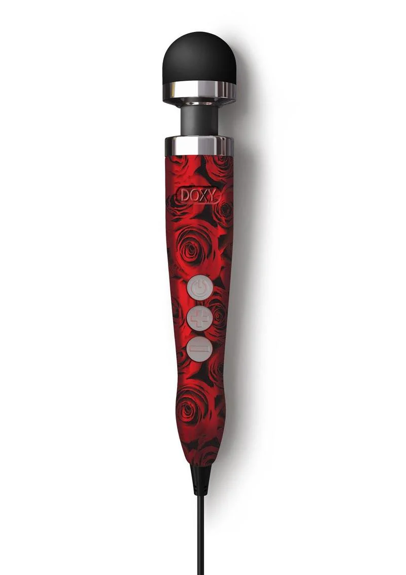 Doxy Die Cast 3 Wand Massager Pineapple Pattern Plug - Image 6