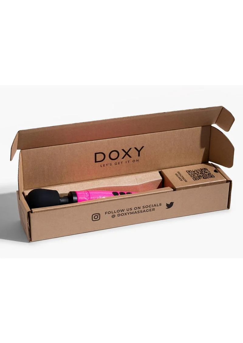 Doxy Die Cast Wand Metal Plug-In Vibrating Body Massager - Image 4