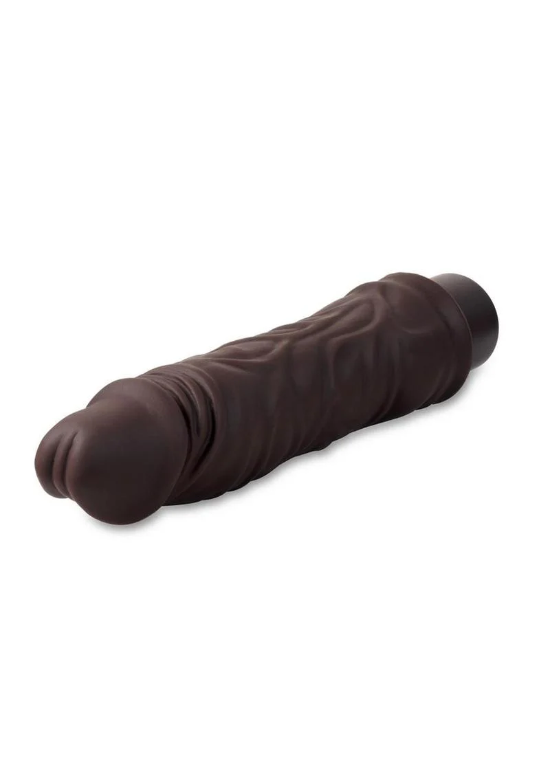 Dr. David Chocolate Vibrating Dildo - Image 2