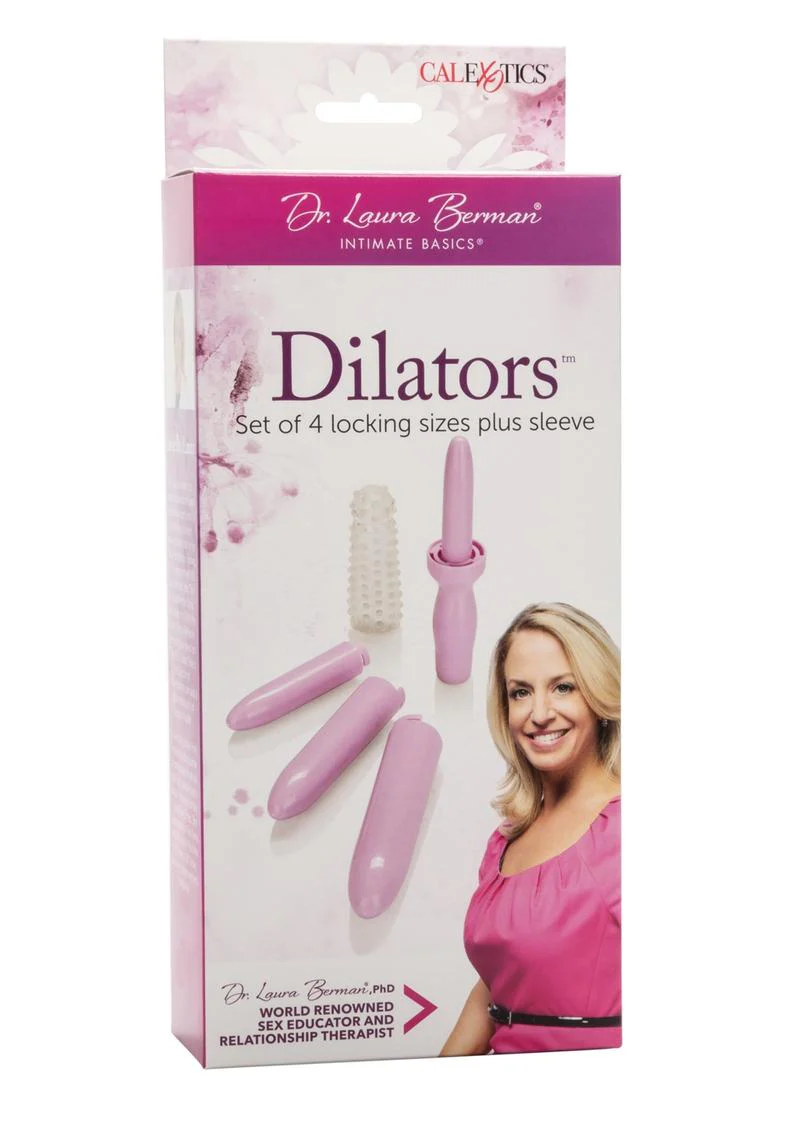 Dr. Laura Intimate Dilators Set of 4 Sizes Plus Sleeve - Image 4