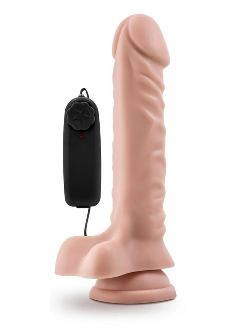 Dr. Skin Dr. James Vibrating Dildo with Balls - Image 2
