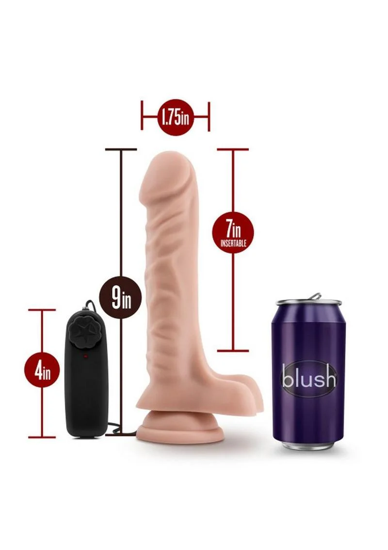 Dr. Skin Dr. James Vibrating Dildo with Balls - Image 3