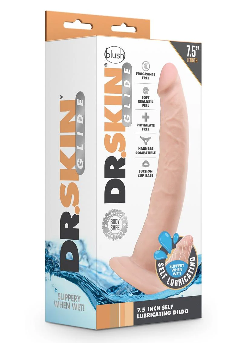 Dr. Skin Glide Self-Lubricating Dildo - Image 21