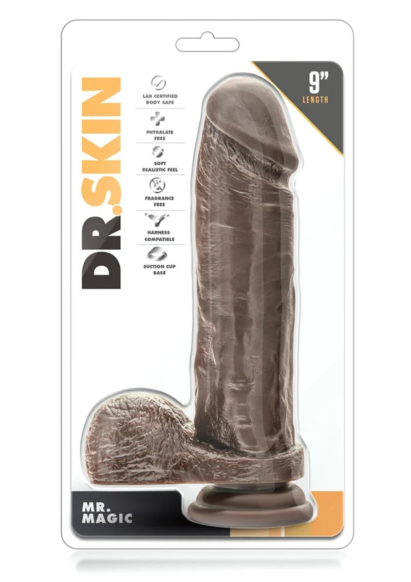 Dr. Skin Mr. Magic Dildo with Balls - Image 6