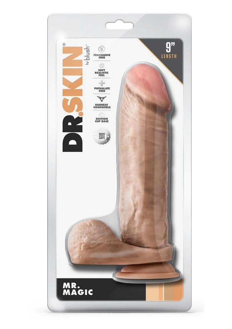 Dr. Skin Mr. Magic Dildo with Balls - Image 7