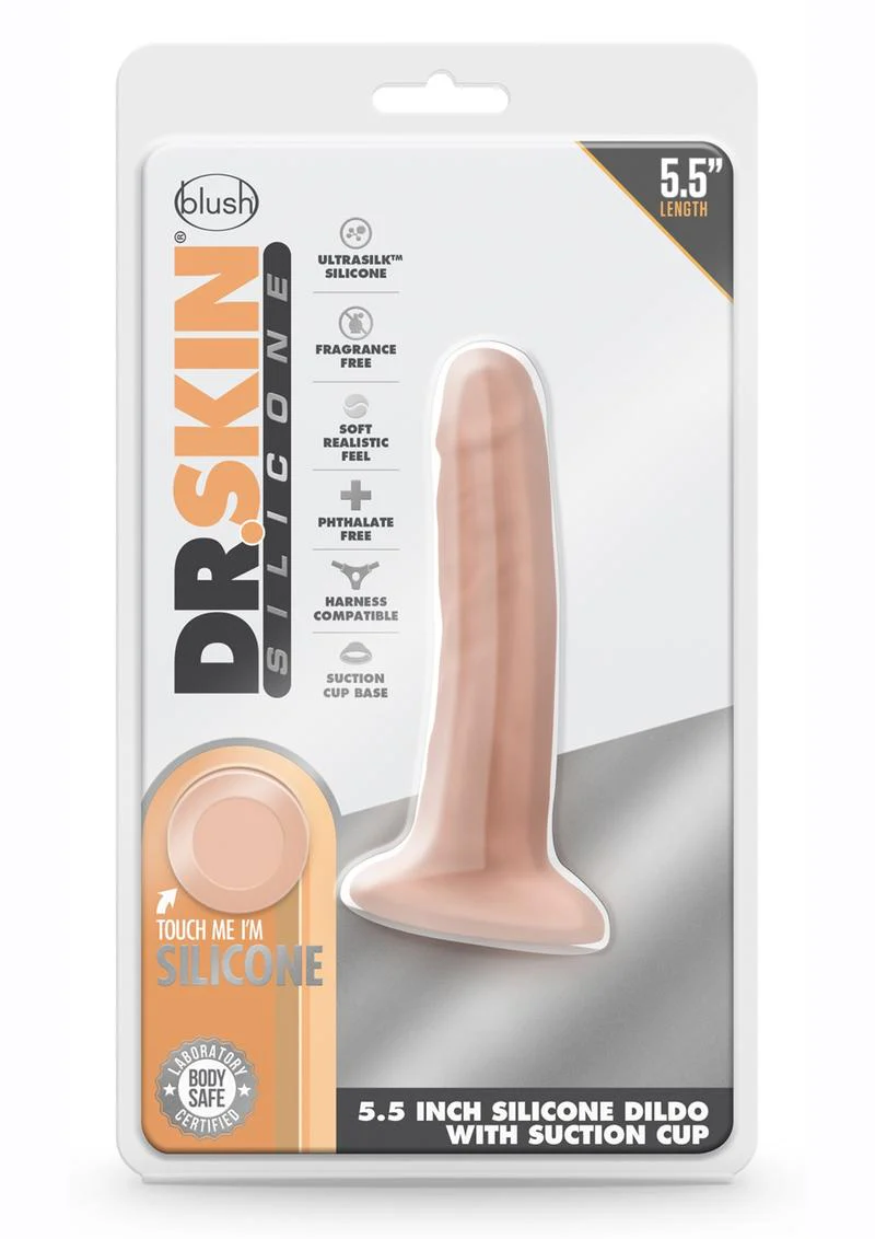 Dr. Skin Platinum Collection Silicone Dr. Lucas Dildo with Suction Cup - Image 7