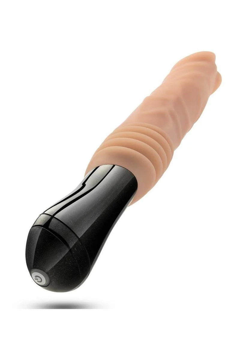 Dr. Skin Platinum Dr. Knight Thrusting Gyrating Vibrating Dildo - Image 3