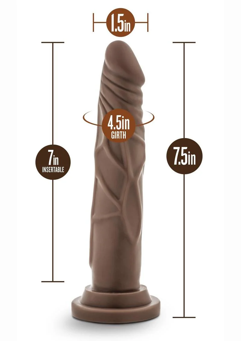 Dr. Skin Posable Silicone Dildo with Suction Cup - Image 3