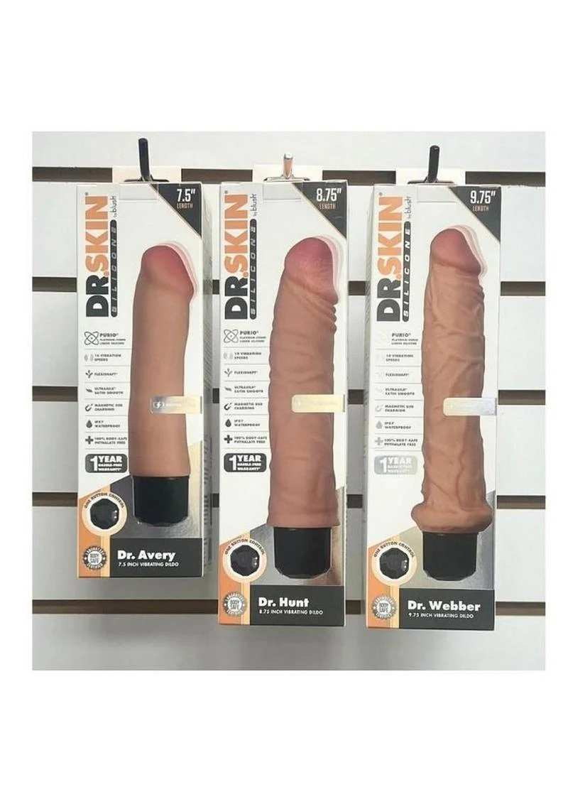 Dr. Skin Silicone Rechargeables Merchandising Kit