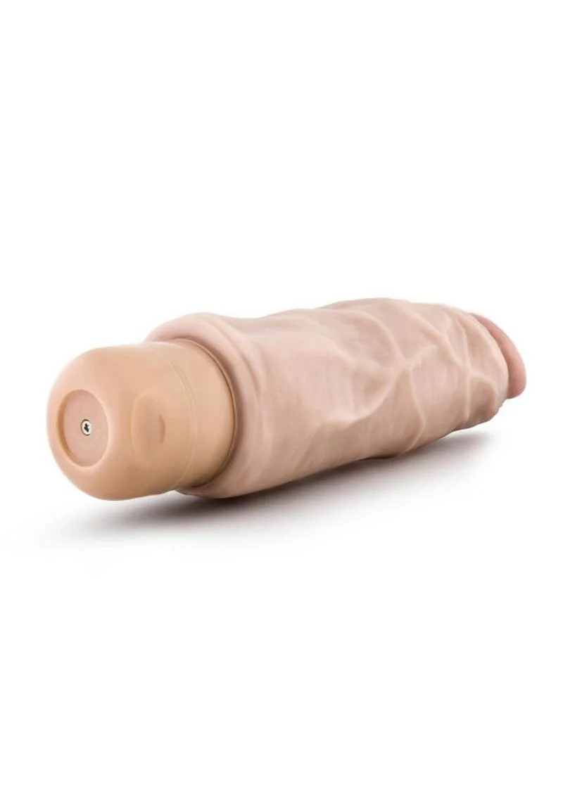 Dr. Skin Silver Collection Cock Vibrating Dildo - Image 3