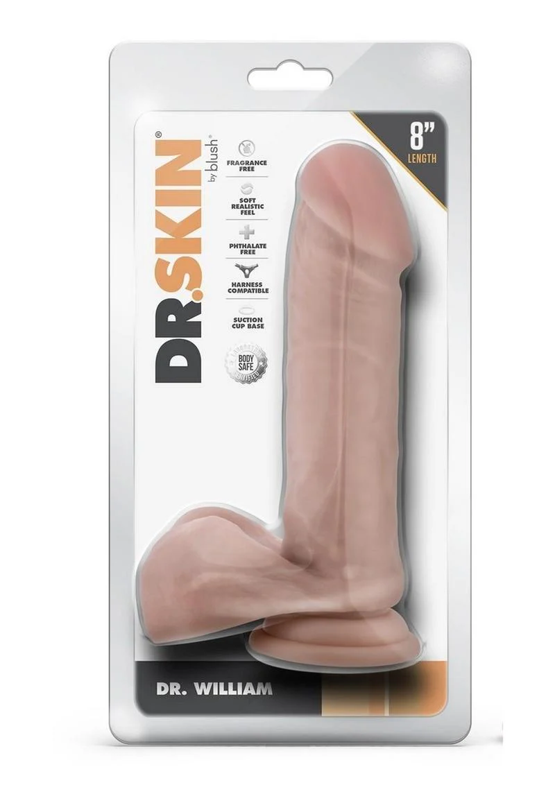 Dr. Skin Silver Collection Dr. William Dildo with Suction Cup - Image 6