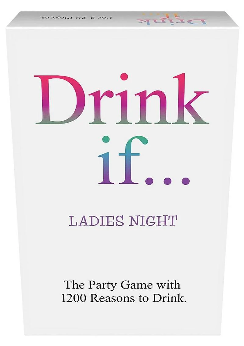 Drink If Ladies Night Party Game - Image 2