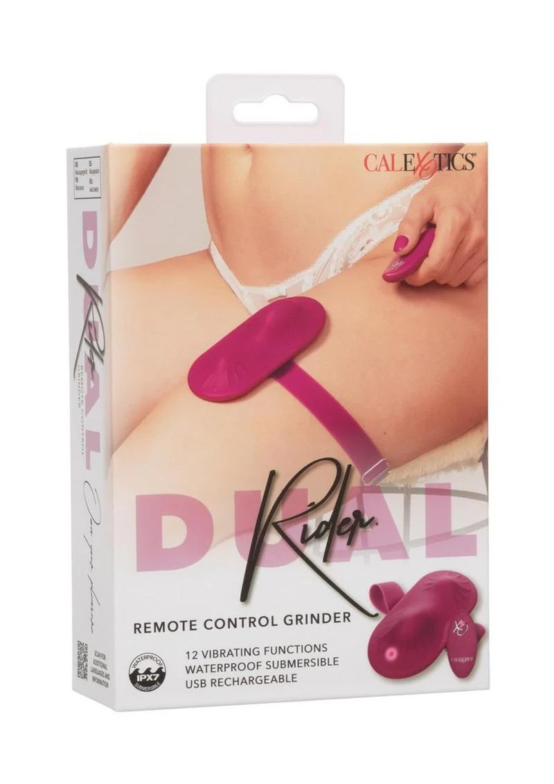 Dual Rider Rechargeable Silicone Remote Control Vibrators - Image 4