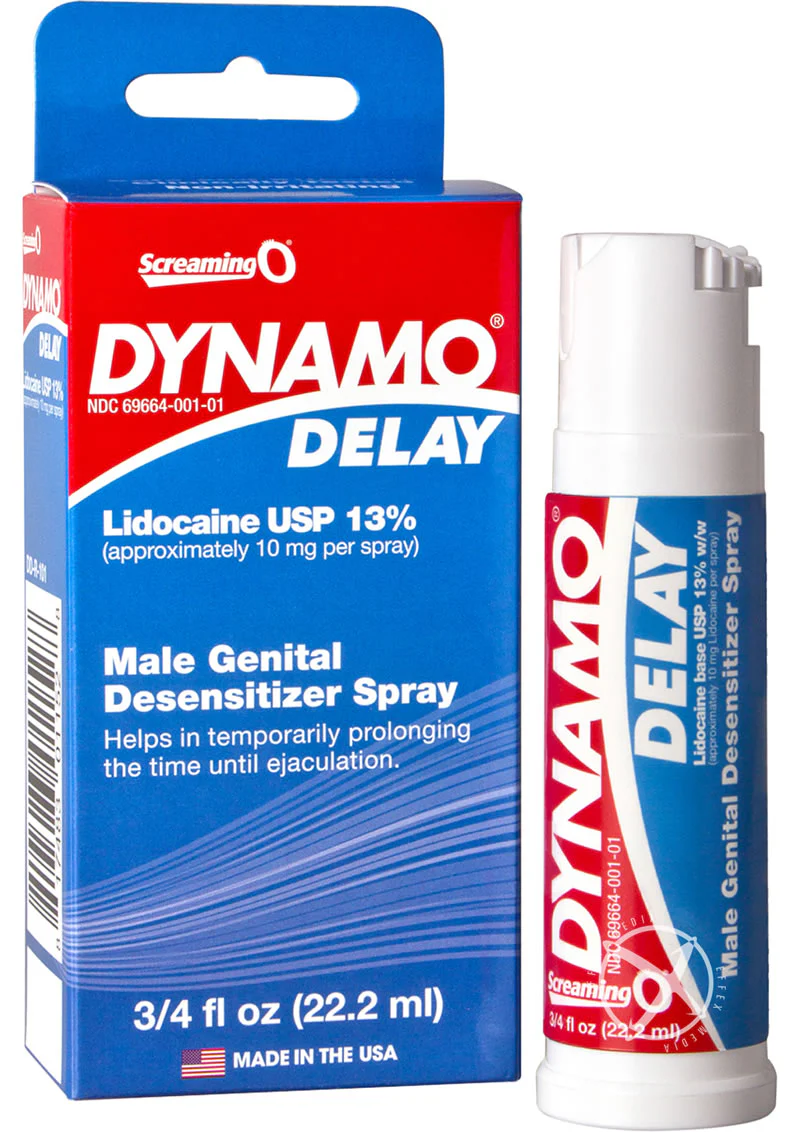 Dynamo Delay Lidocaine Male Genital Desensitizer Spray - Image 2