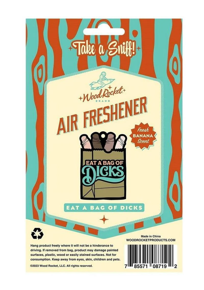 Eat A Bag Of Dicks Air Freshener - Image 3
