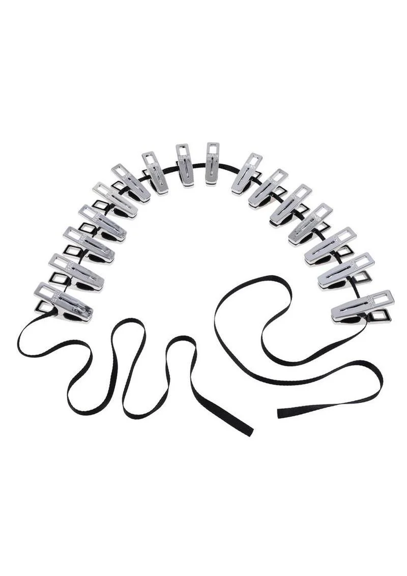 Edge Body Zipper Clothes Pins