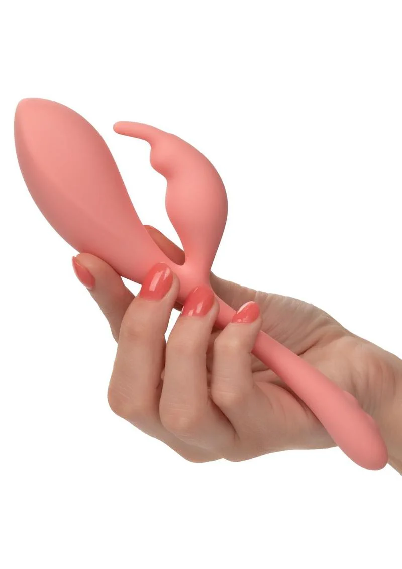 Elle Liquid Silicone Bunny Rechargeable Vibrator - Image 3