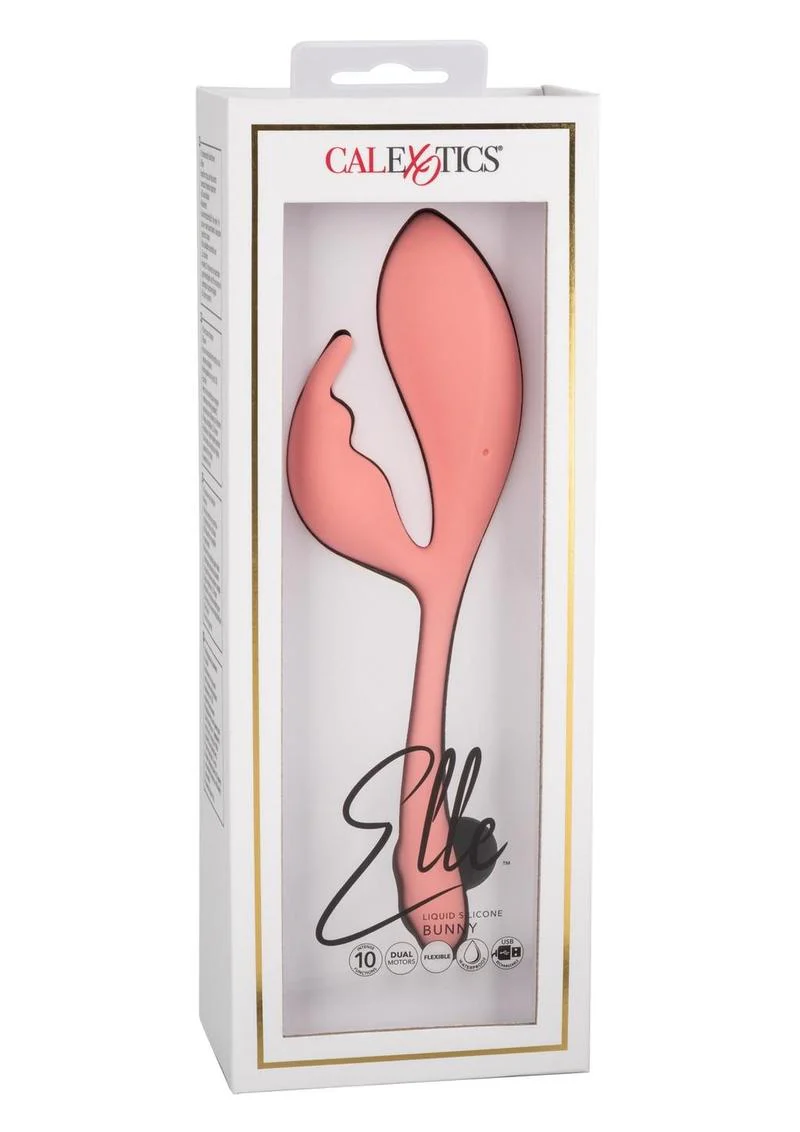 Elle Liquid Silicone Bunny Rechargeable Vibrator - Image 4