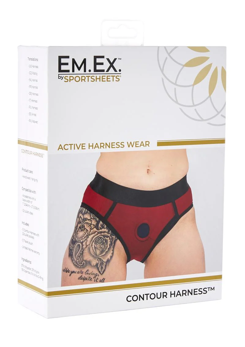 EM.EX. by Sportsheets Contour Harness Active Harness Wear - Image 4