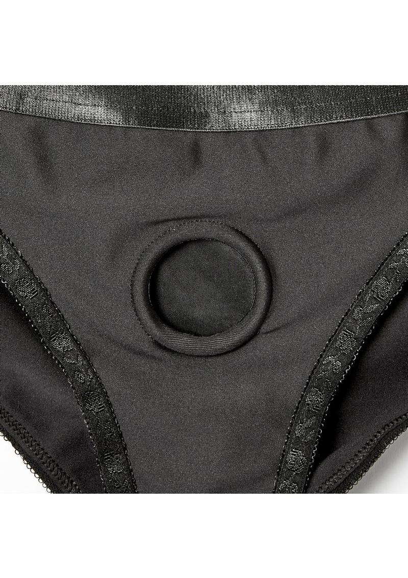 EM.EX. Silhouette Harness Black Bikini Cut - Image 5
