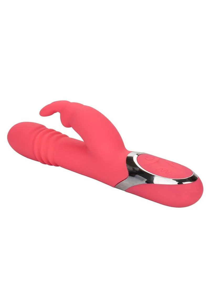 Enchanted Exciter Rechargeable Silicone Thrusting Rabbit Vibrator - Image 3