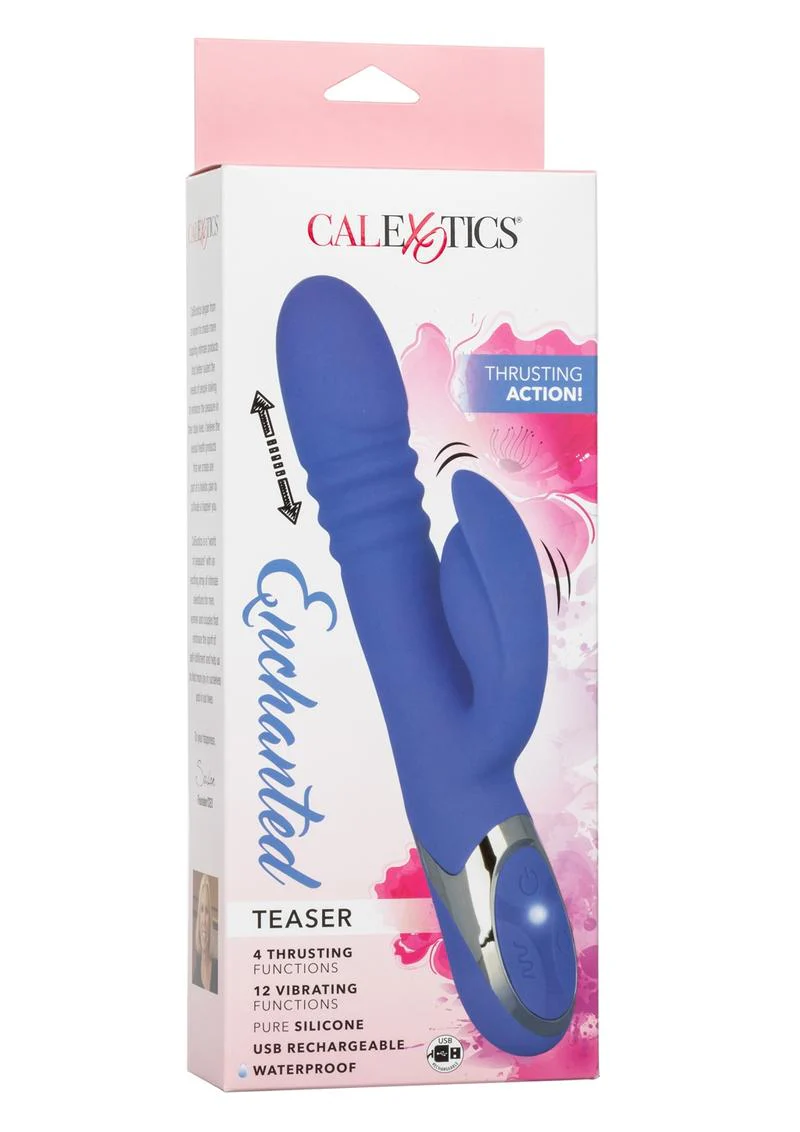 Enchanted Teaser Silicone Thrusting Rabbit Vibrator - Image 4