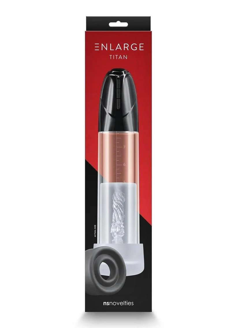 ENLARGE Titan Rechargeable and Precision Penis Pump - Image 4
