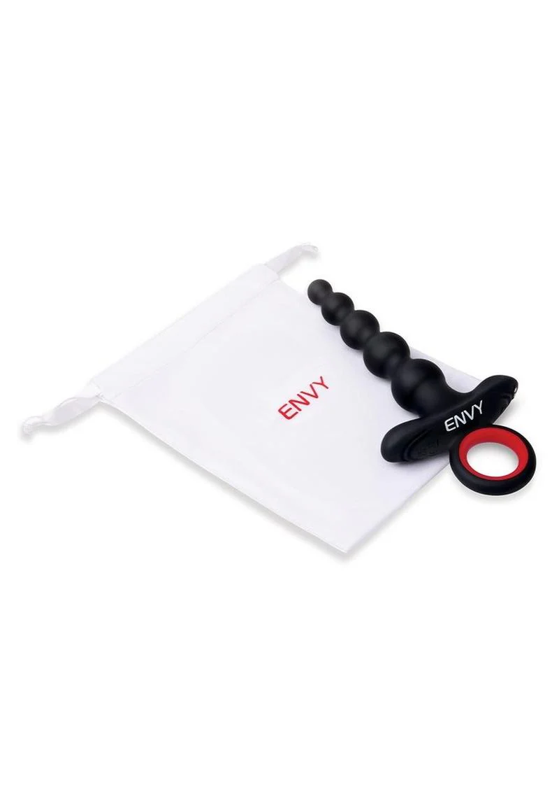 Envy Vibrating Silicone Rechargeable Anal Bead Assifier - Image 3