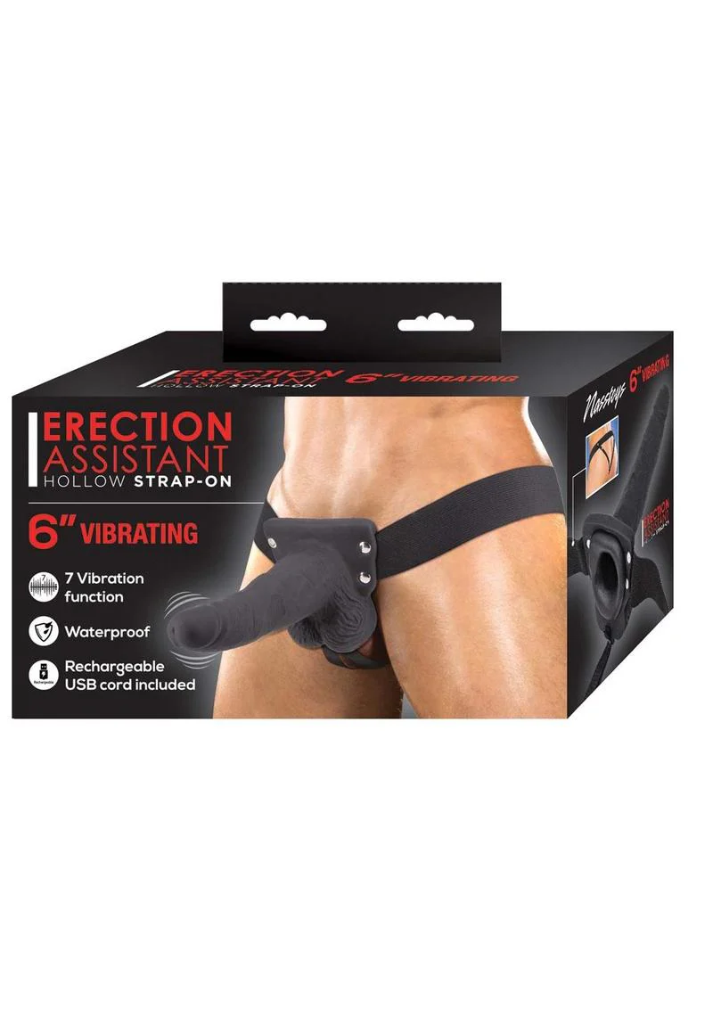 Erection Assistant Hollow Rechargeable And Waterproof Strap-On - Image 7