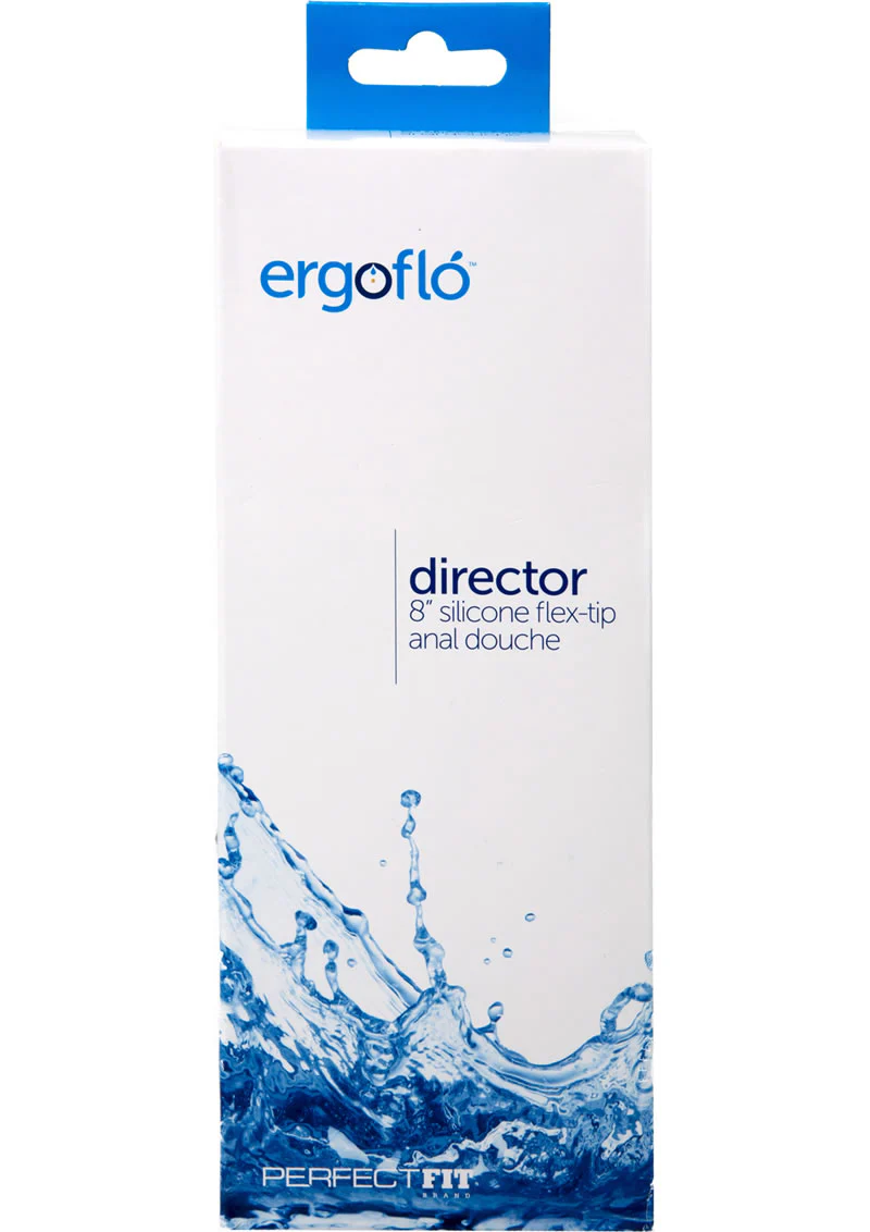 Ergofló Director 8in Silicone Flex Tip Anal Douche - Image 4