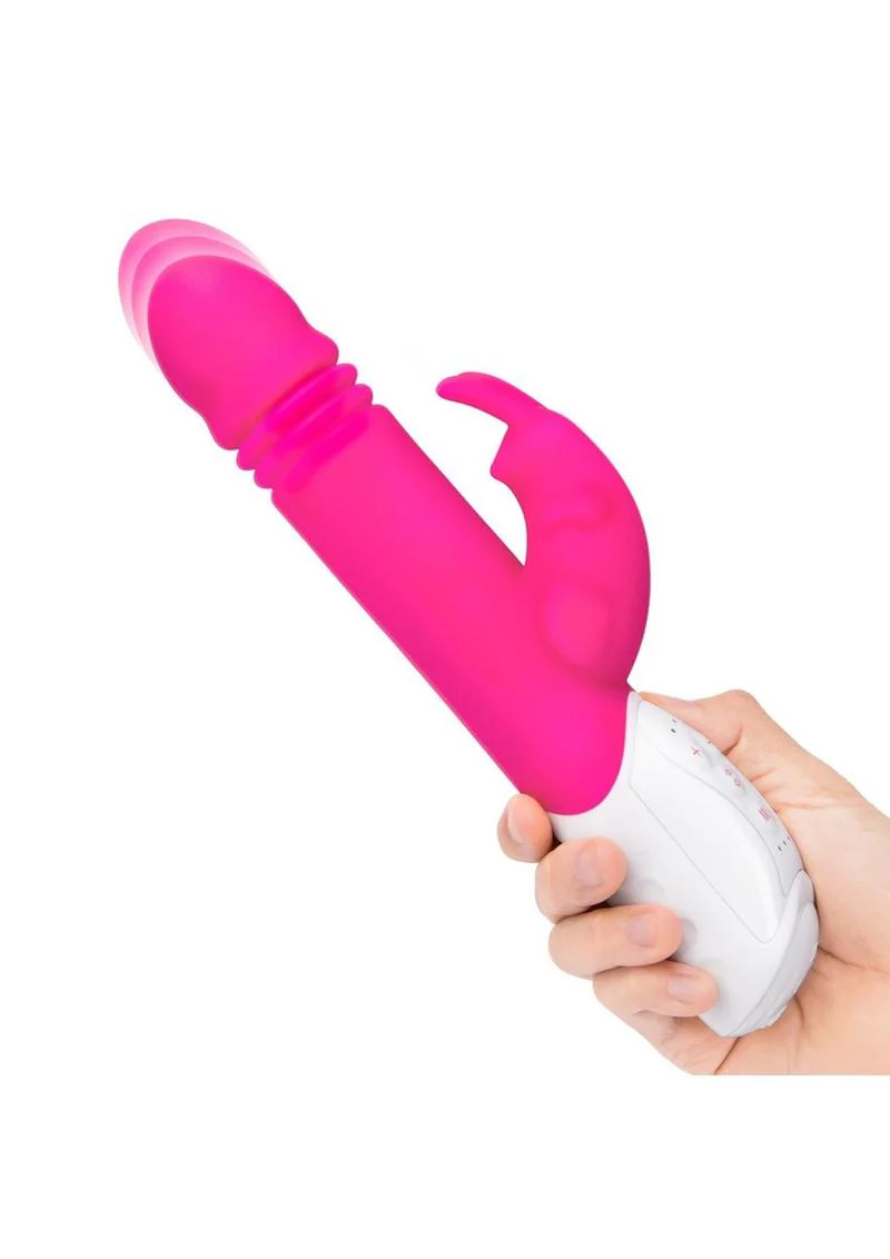 Essentials Recharge G-Spot Thrusting Rabbit Vibrator - Image 6