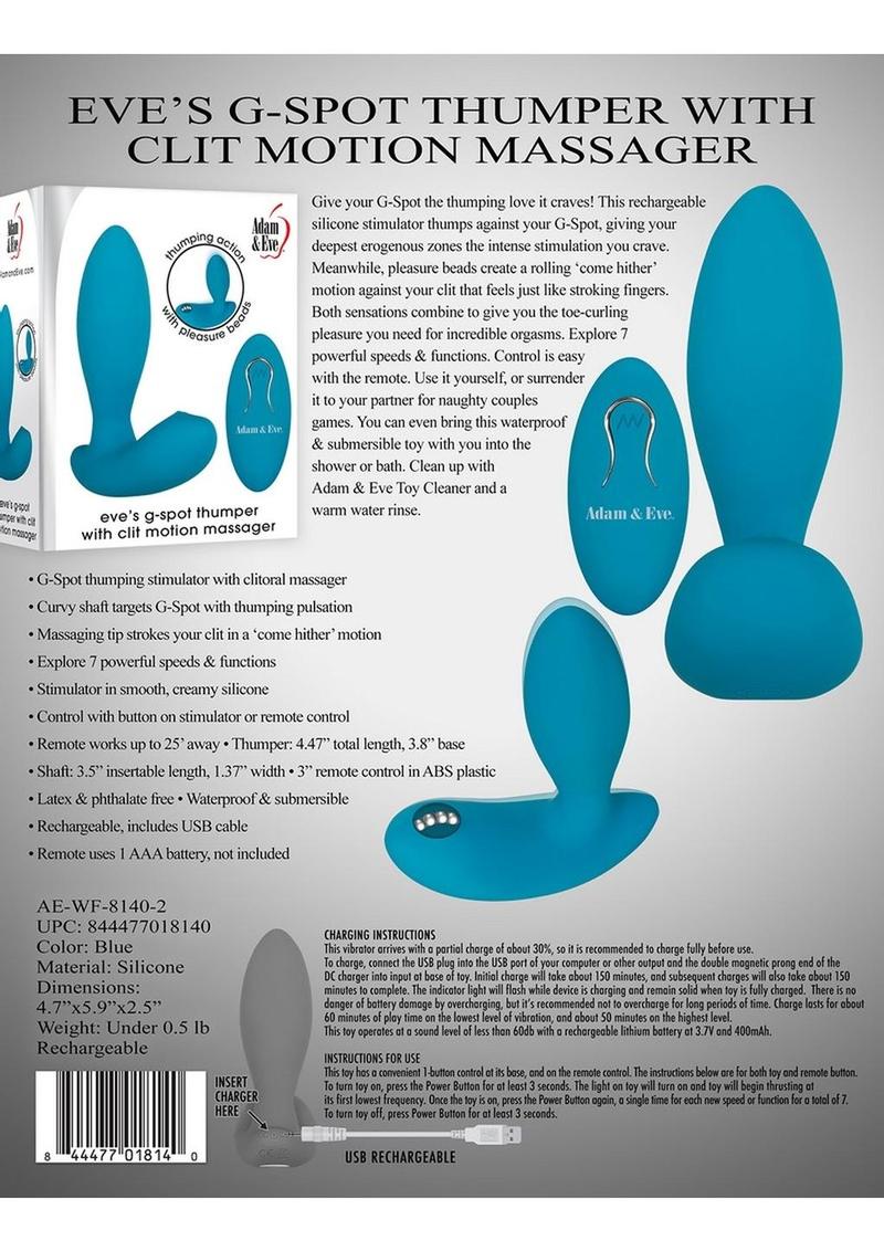 Eve's G-Spot Thumper with Clit Motion Massager - Image 3