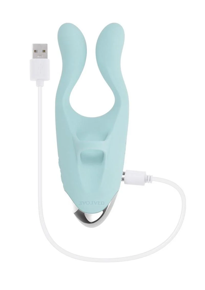 Evolved Couples Therapy Rechargeable Silicone Vibrator - Image 3